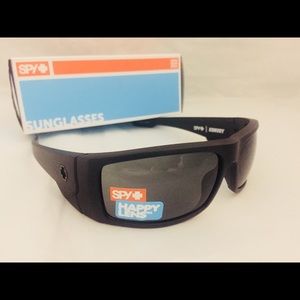 Spy Optic Konvoy Sunglasses Matte Black Happy Lens